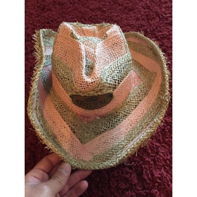 Corona Mexico 's Straw Hat Cowboy Pink  eb-58636126